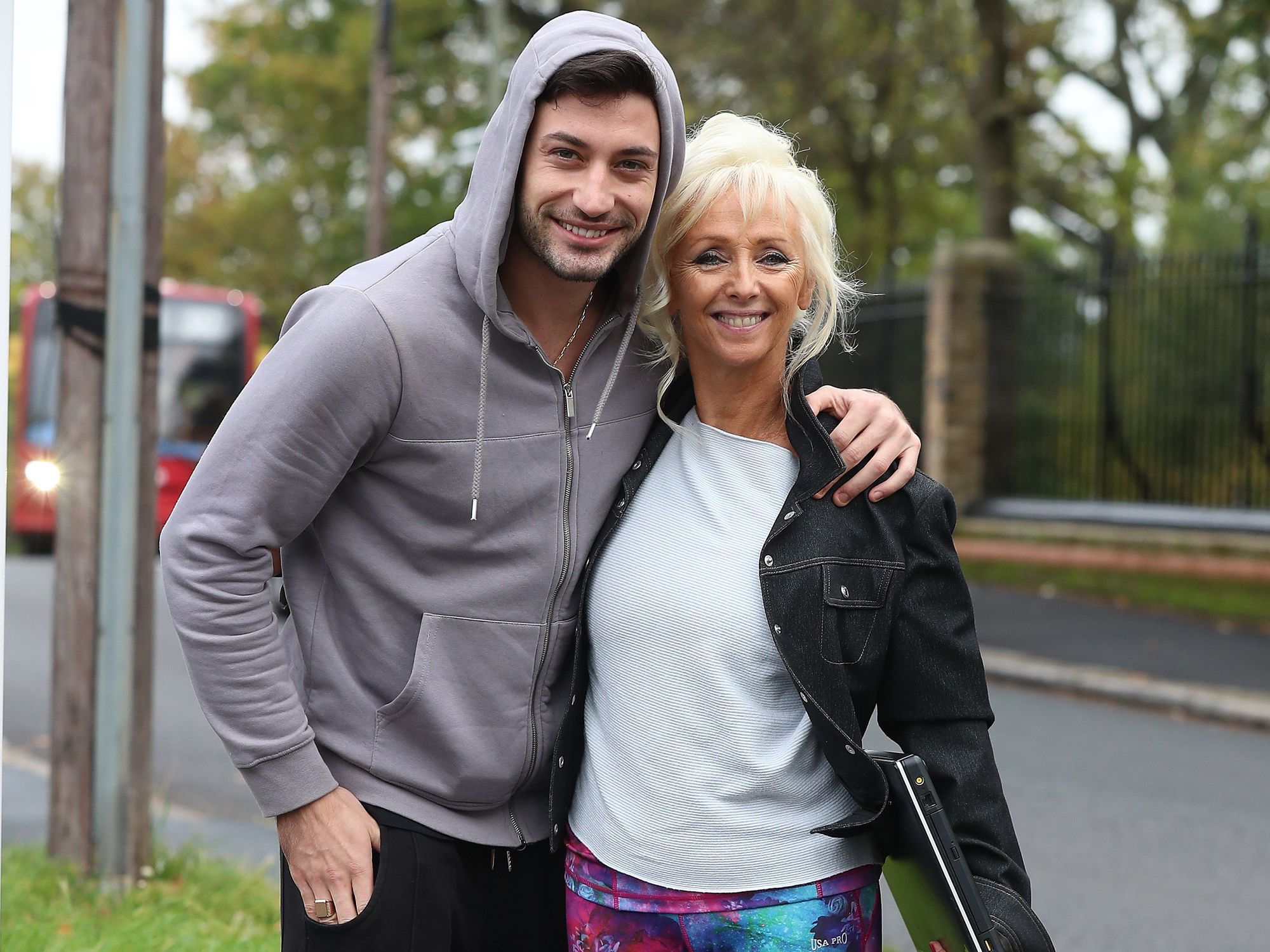 Giovanni Pernice and Debbie McGee