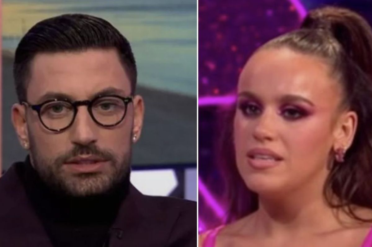 Giovanni Pernice and Ellie Leach