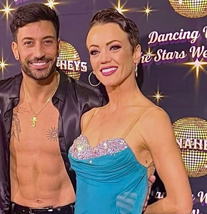 Giovanni Pernice and Lauren Oakley