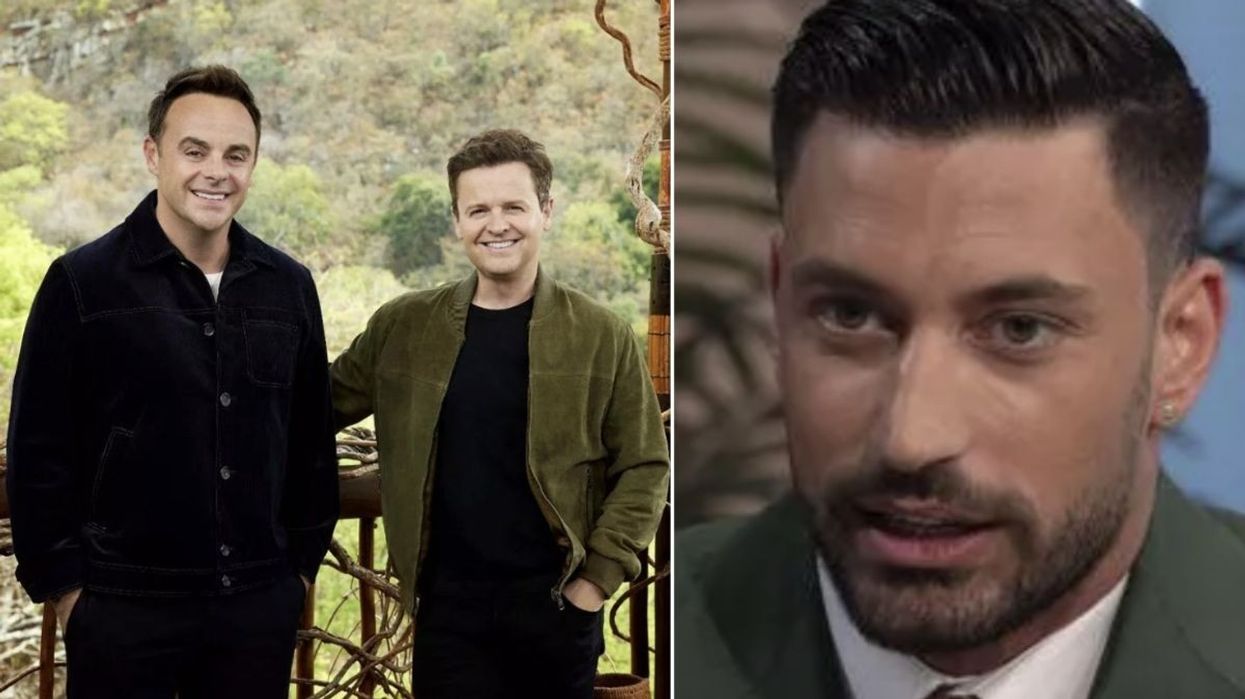 Giovanni Pernice, Ant McPartlin and Declan Donnelly