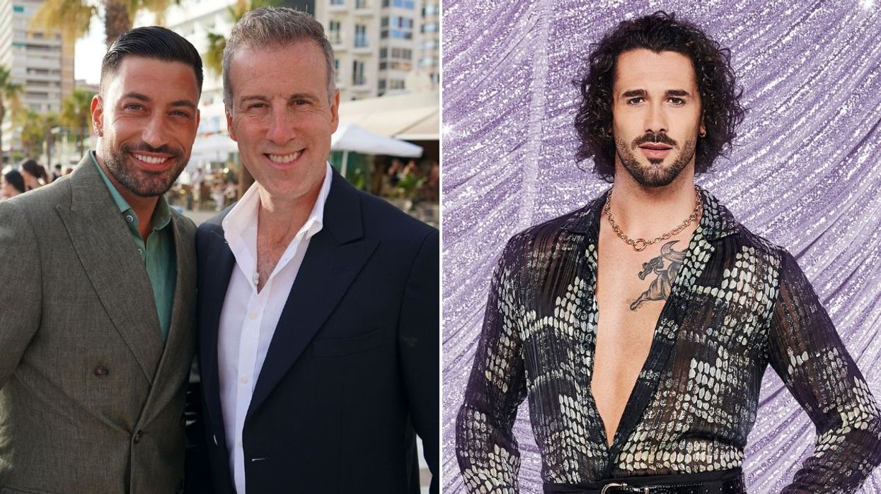 Giovanni Pernice, Anton Du Beke and Graziano Di Prima