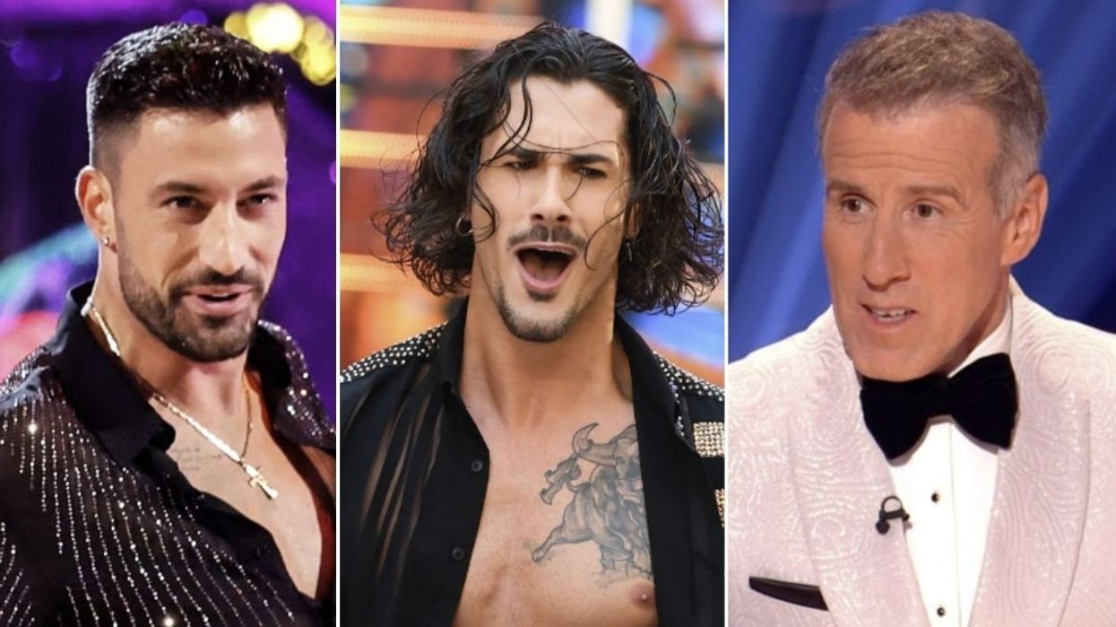 Giovanni Pernice, Graziano Di Prima and Anton Du Beke