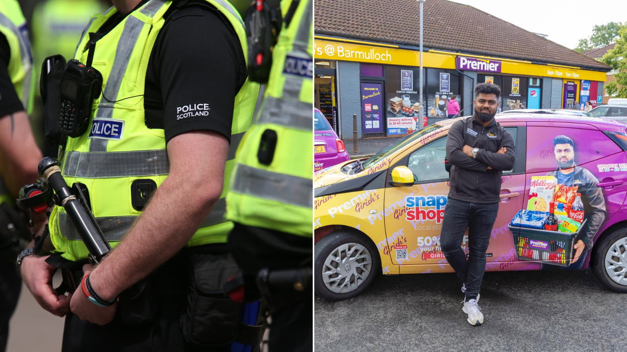 Girish Jeeva and Scottish Police