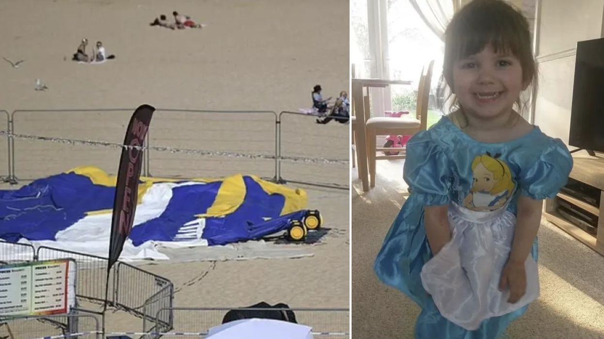 girl killed by exploding bouncy castle