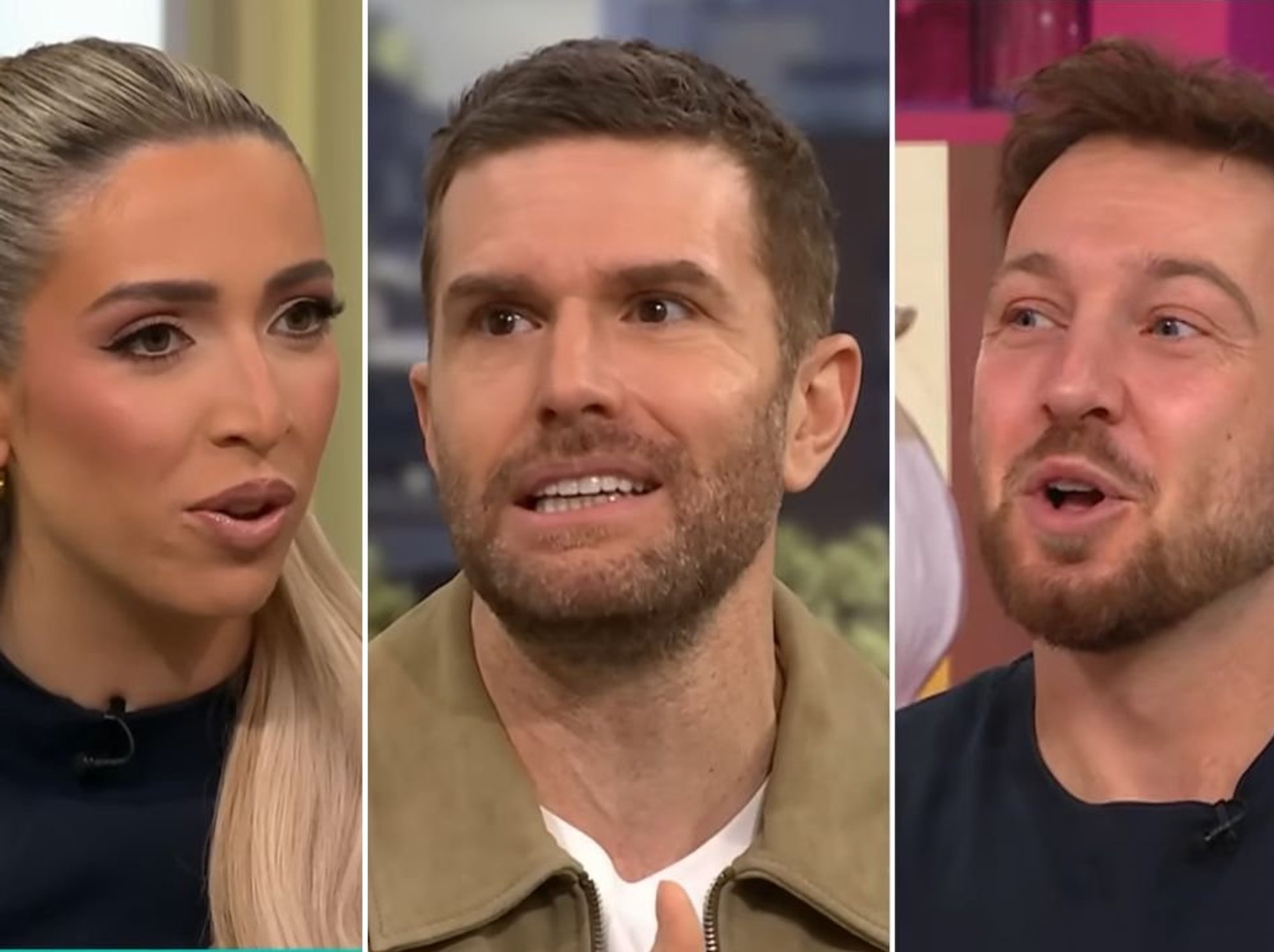 GK Barry, Joel Dommett, Sam Thompson