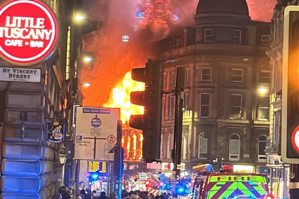 Glasgow fire