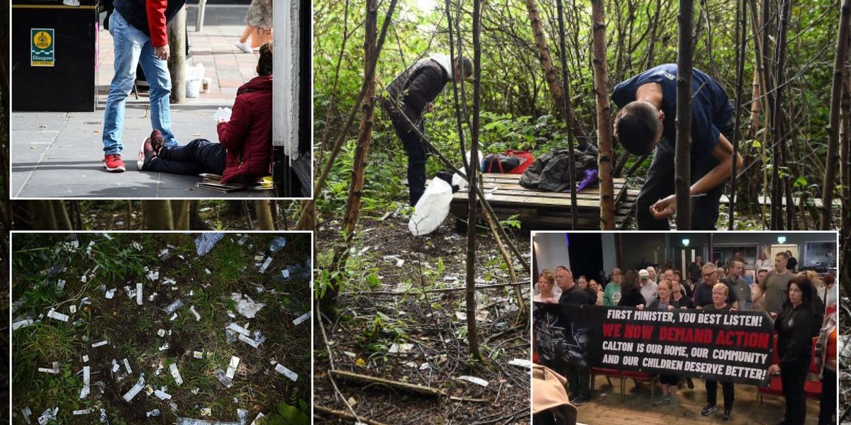 NextImg:Glasgow turns into 'open season for drug dealers' as locals fume over SNP 'experiment' - 'Normalising addiction!'