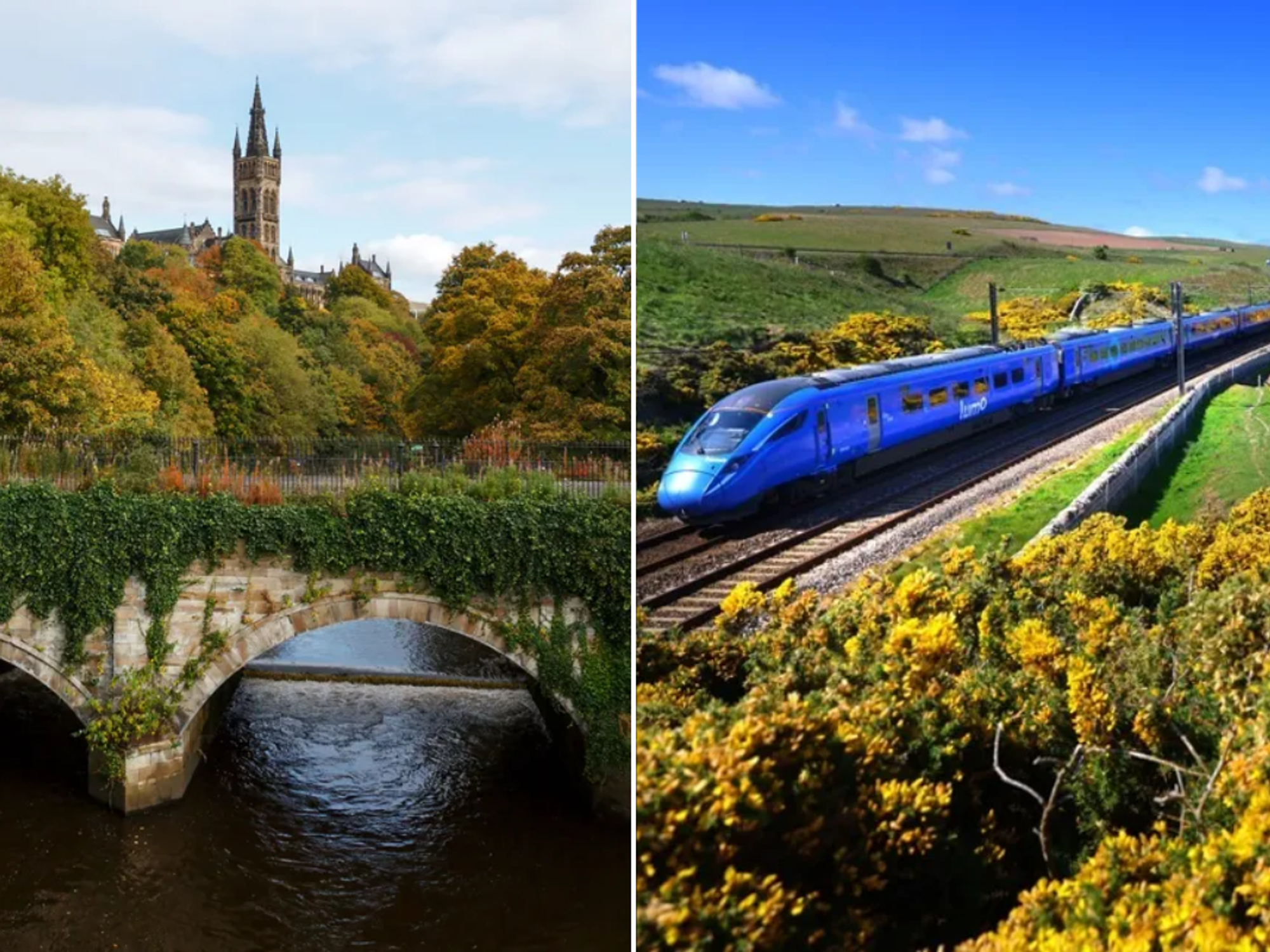 Glasgow / Lumo train