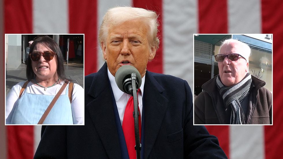 Glasgow residents, Donald Trump