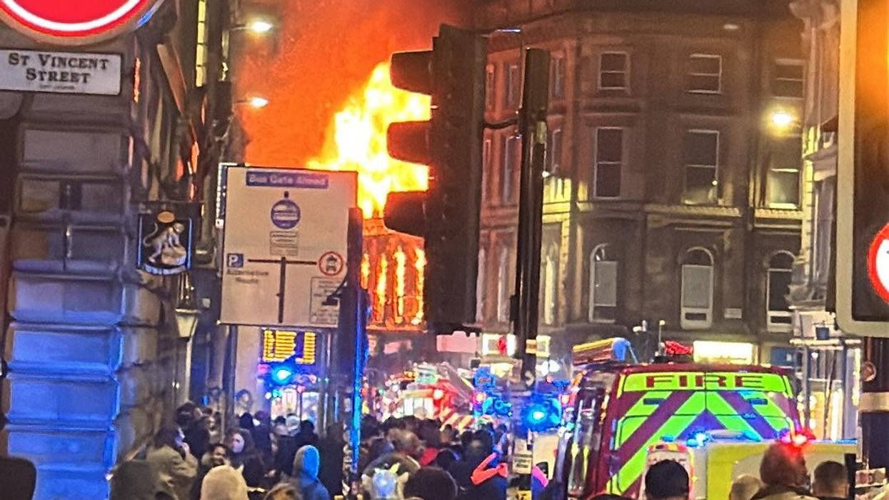 Glasgow station fire