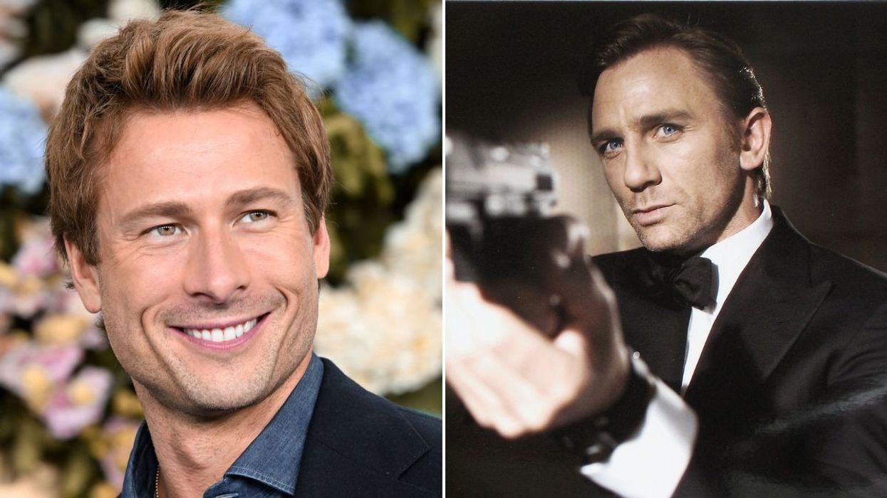 Glen Powell and Daniel Craig
