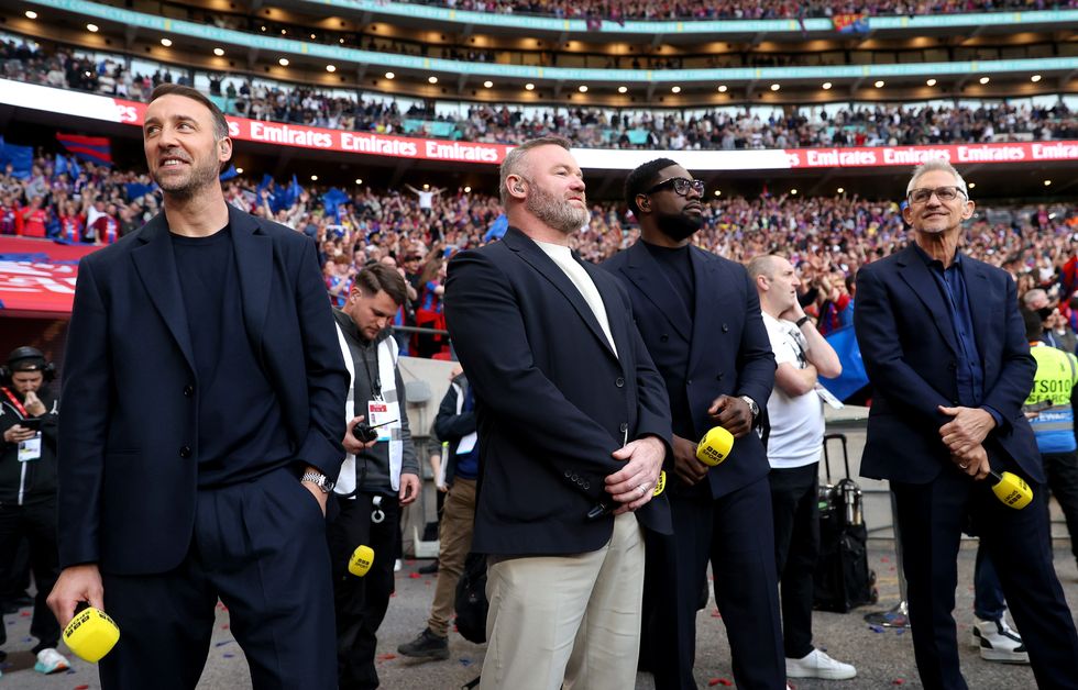 Glenn Murray, Wayne Rooney Micah Richards, Gary Lineker