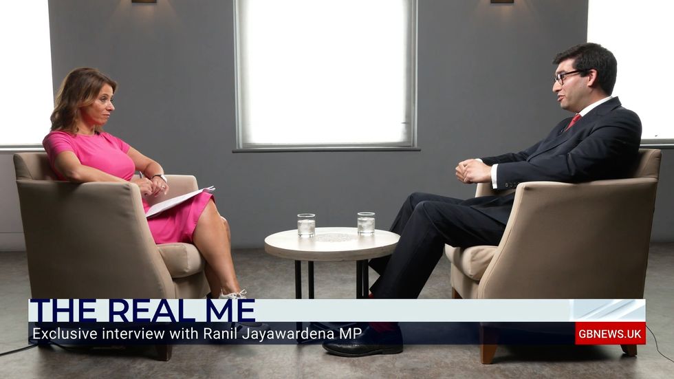 Gloria De Piero speaks to Ranil Jayawardena exclusively on GB News