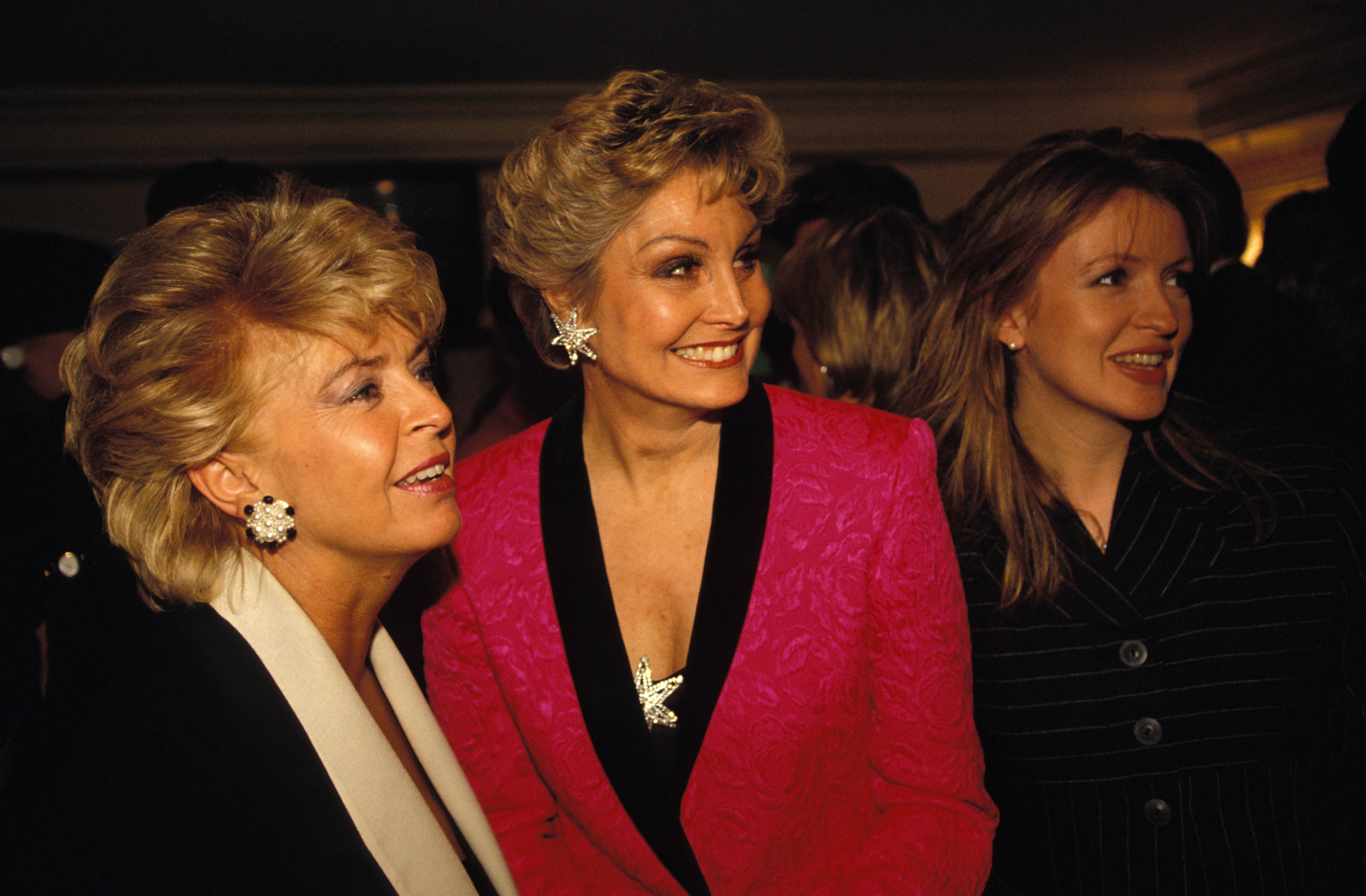 Gloria Hunniford, Angela Rippon and Caron Keating