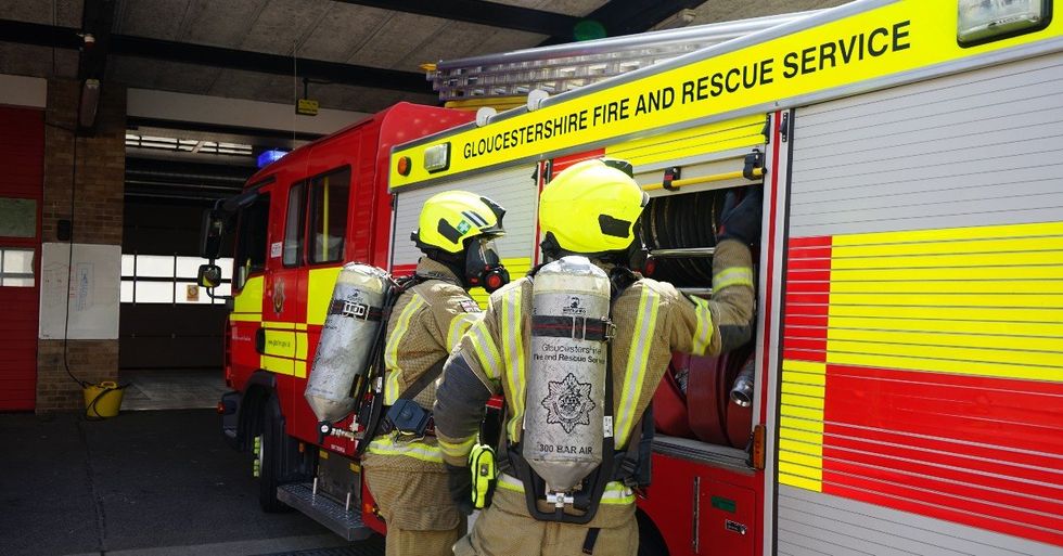 Gloucestershire Fire & Rescue responded to the incident