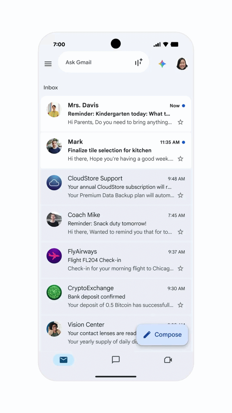 Gmail Live