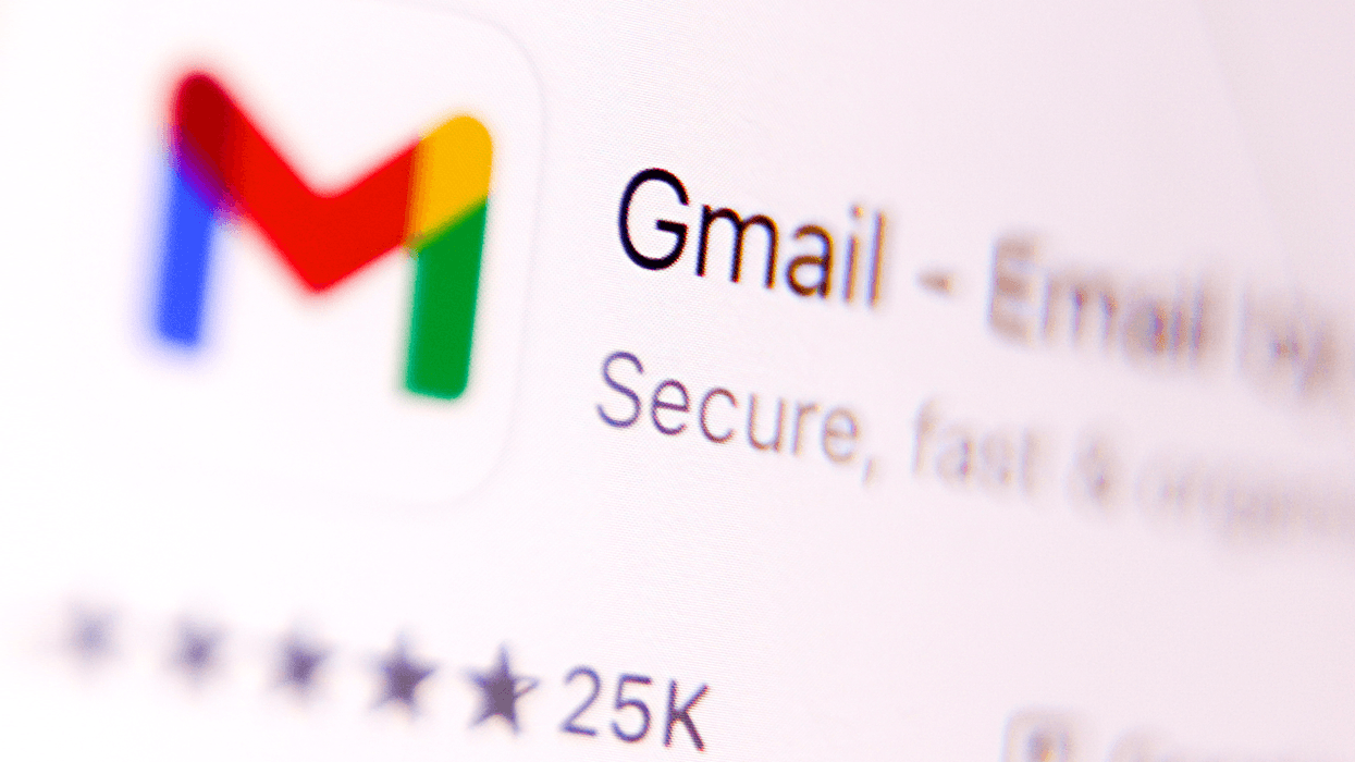 Gmail logo shown at the top of an inbox