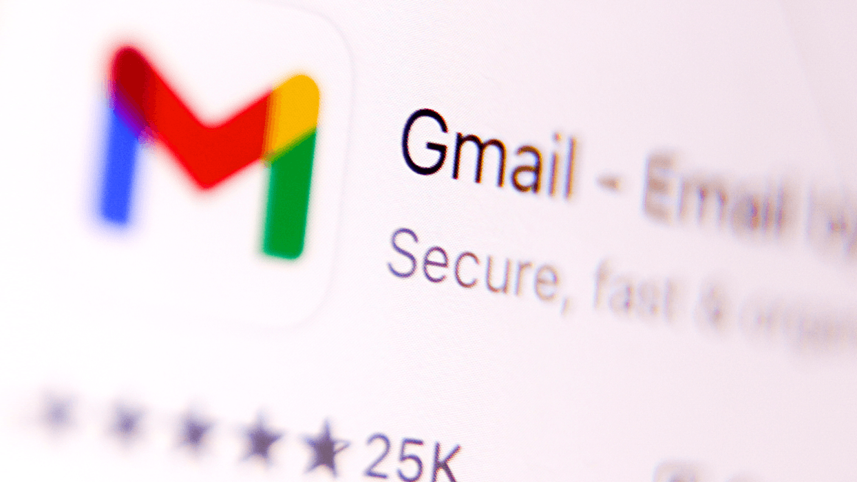 Gmail logo shown at the top of an inbox