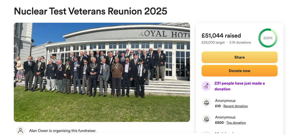 GoFundMe page