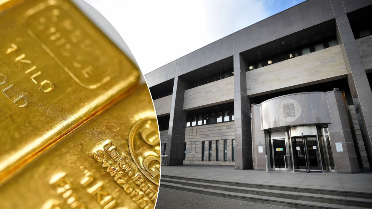 Gold bullion/Glasgow Sheriff Court