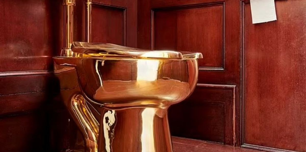 NextImg:Four men charged after theft of £4.8 MILLION golden toilet at Blenheim Palace