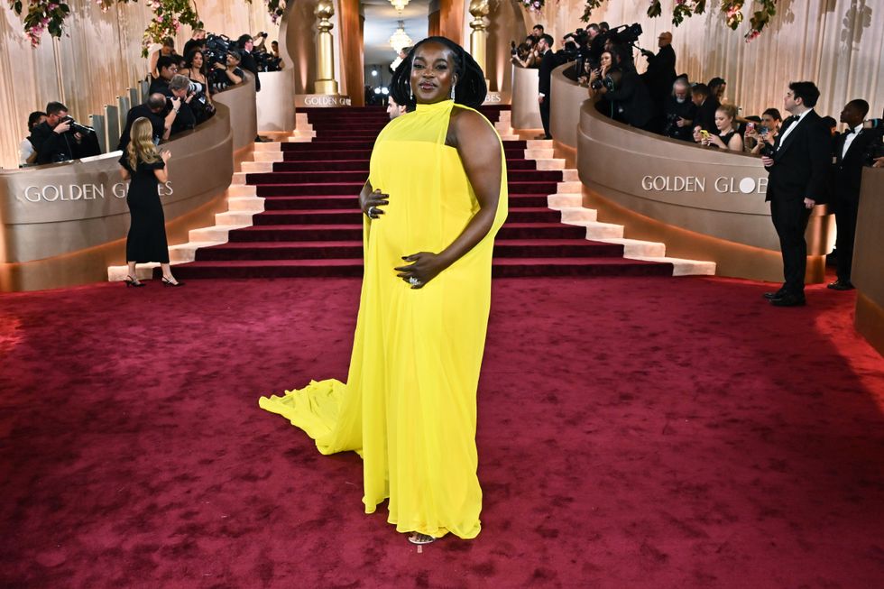 Golden Globes 2026 red carpet: Sinners star Wunmi Mosaku