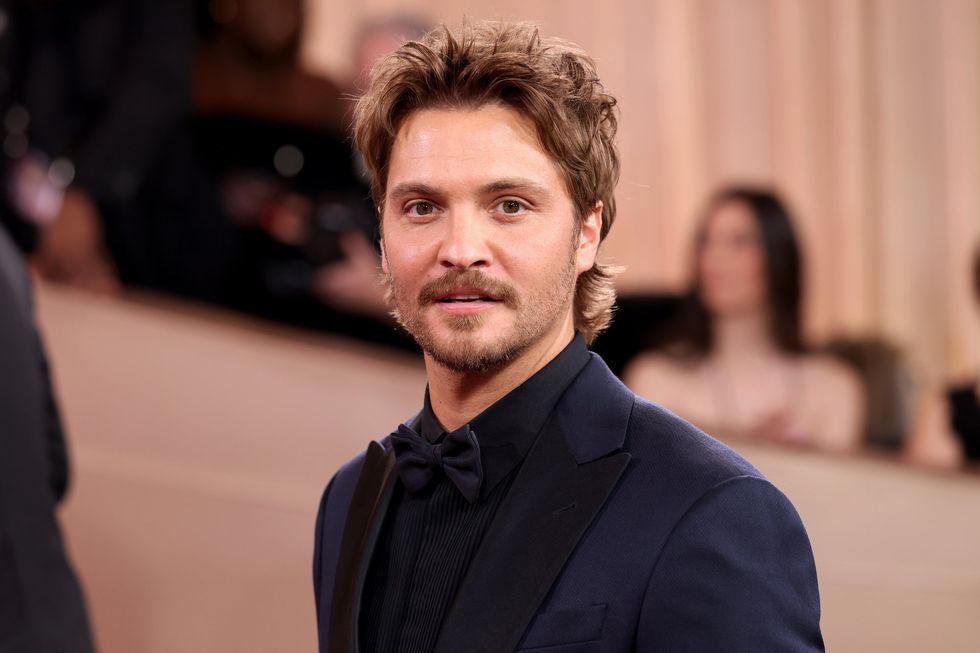 Golden Globes 2026 red carpet: Yellowstone's Luke Grimes