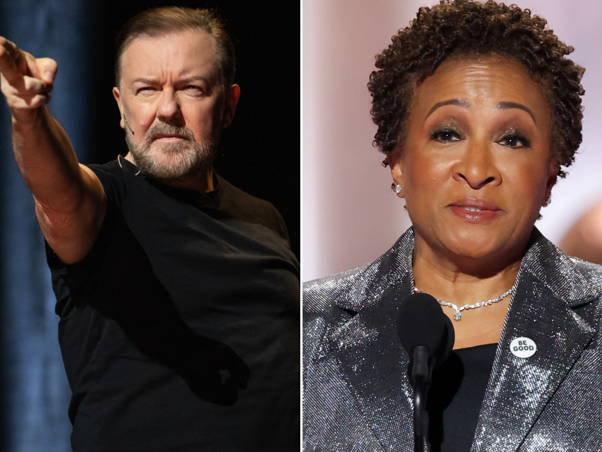 Golden Globes 2026: Wanda Sykes accepted Ricky Gervais' award on his behalf