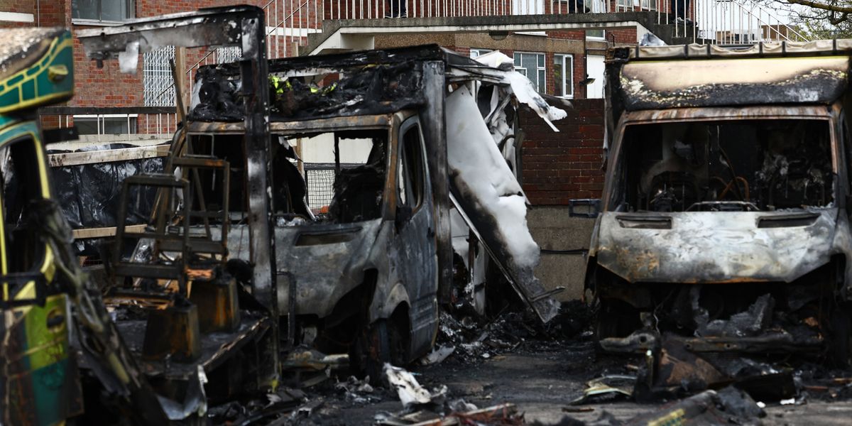 Teenager charged over alleged arson on Jewish ambulances in Golders Green