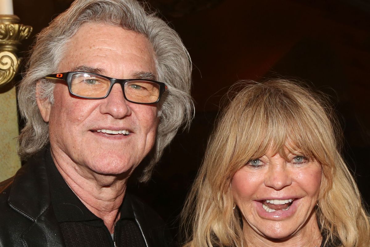 Goldie Hawn and Kurt Russell