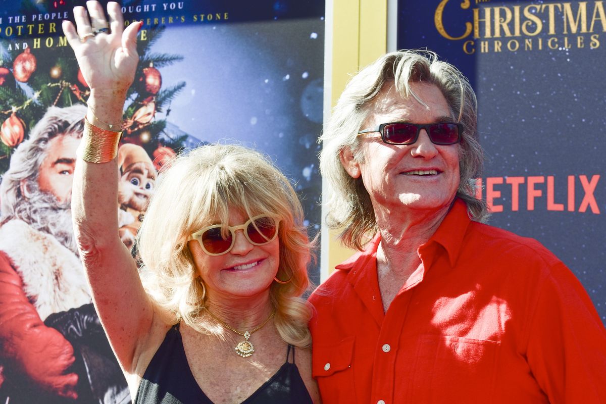 Goldie Hawn and Kurt Russell