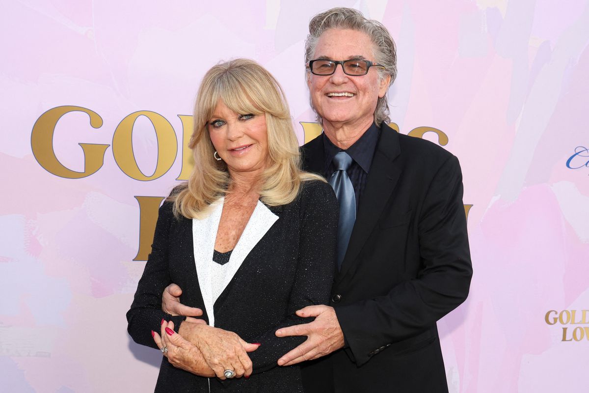 Goldie Hawn and Kurt Russell