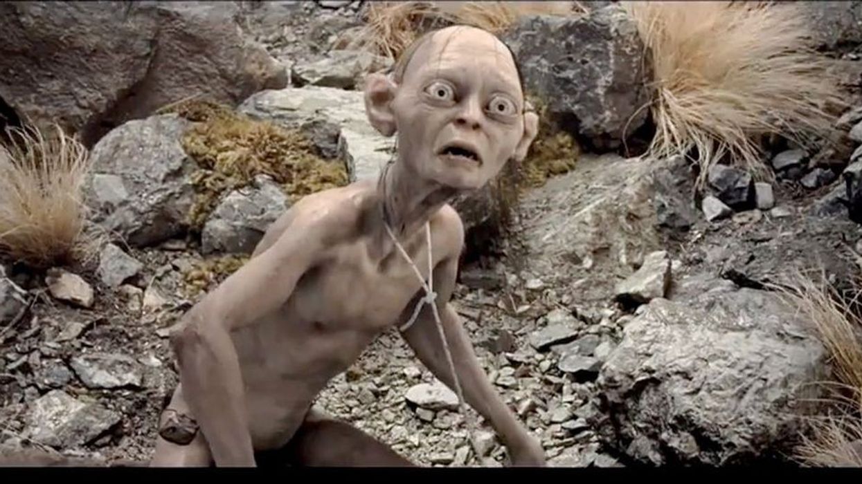 Gollum from Lord of the Rings