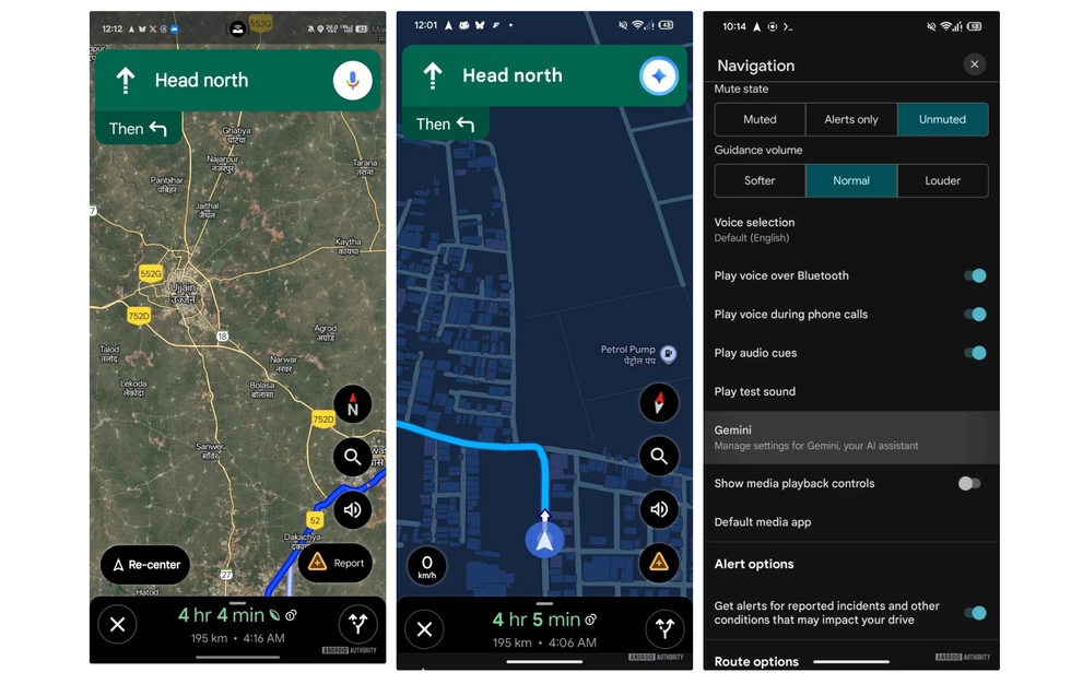 Google Maps with Gemini integration