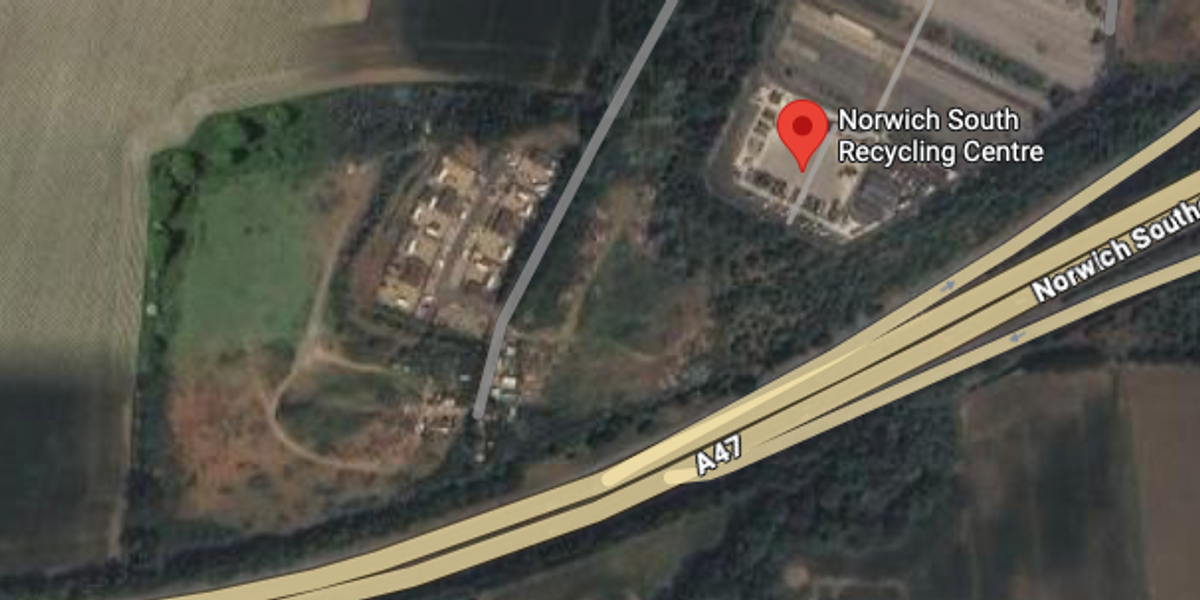 NextImg:Rubbish fly-tipped near traveller site dumped just metres away from recycling centre