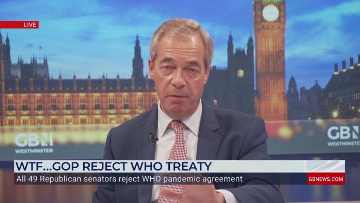 ‘Wake up!’ Nigel Farage hits out at WHO’s new pandemic treaty