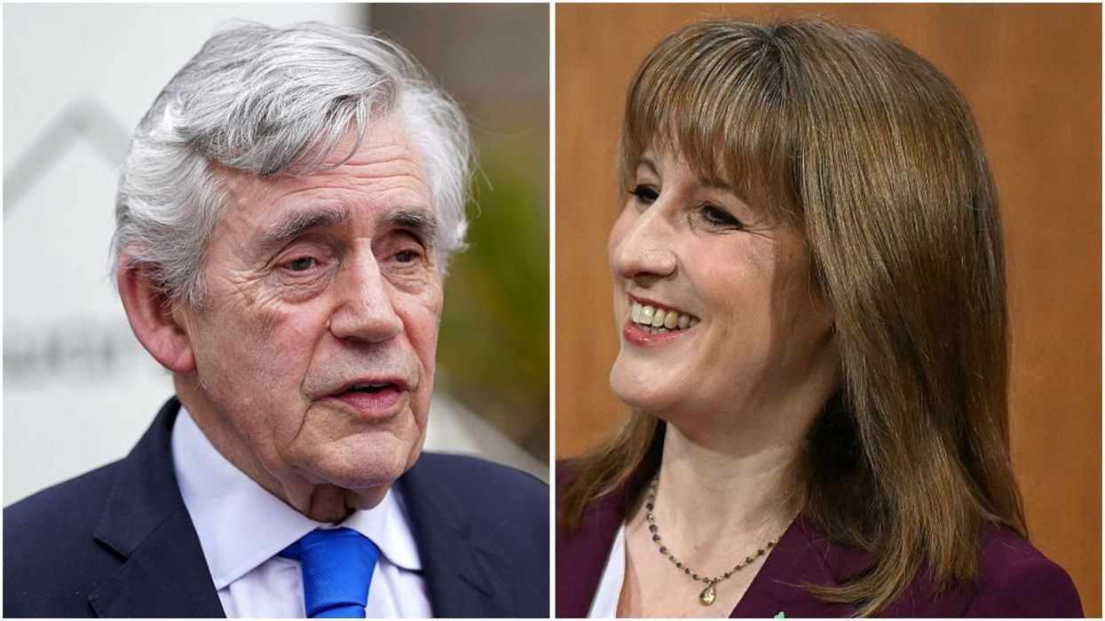 Gordon Brown and Rachel Reeves