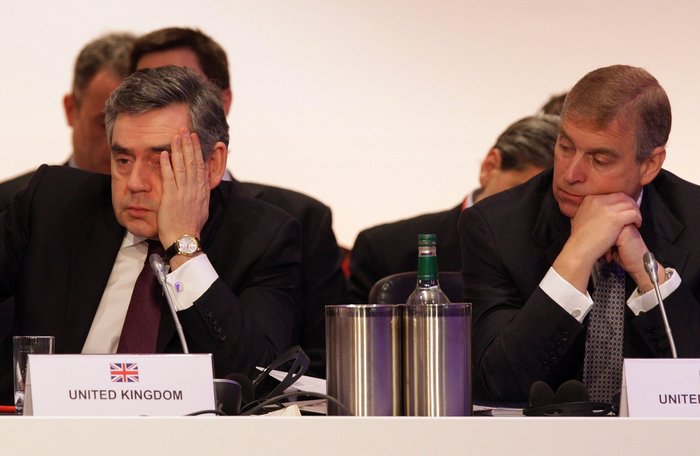 Gordon Brown, Andrew Mountbatten-Windsor