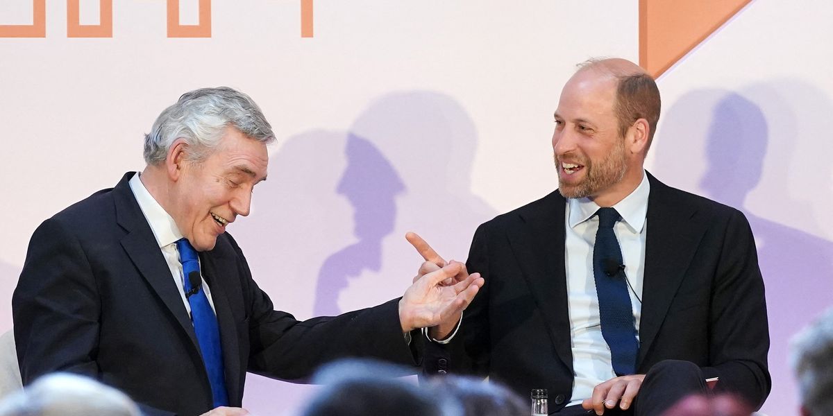 Gordon Brown joins forces with Prince William in hope to achieve major goal Gordon Brown joins forces with Prince William in hope to achieve major goal