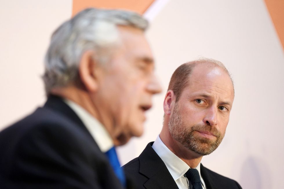 Gordon Brown, Prince William
