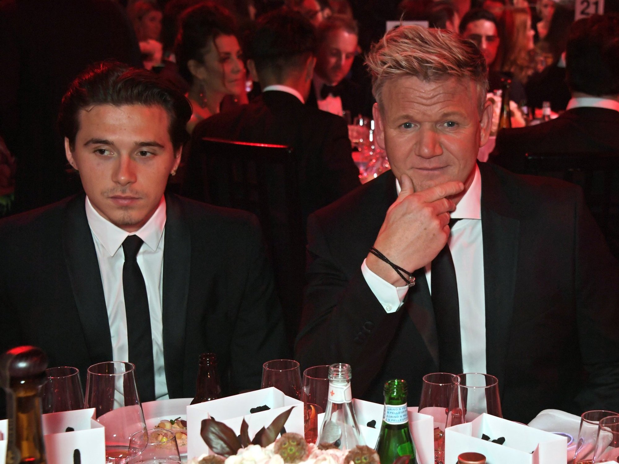 Gordon Ramsay and Brooklyn Beckham