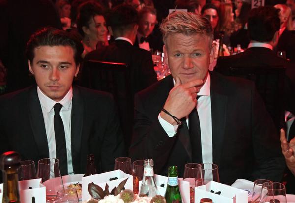 Gordon Ramsay and Brooklyn Beckham