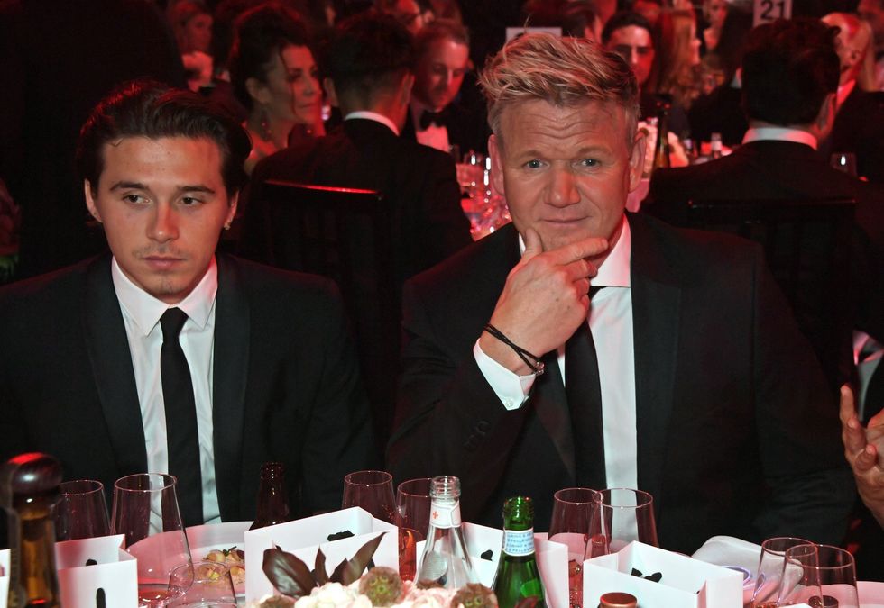 Gordon Ramsay and Brooklyn Beckham