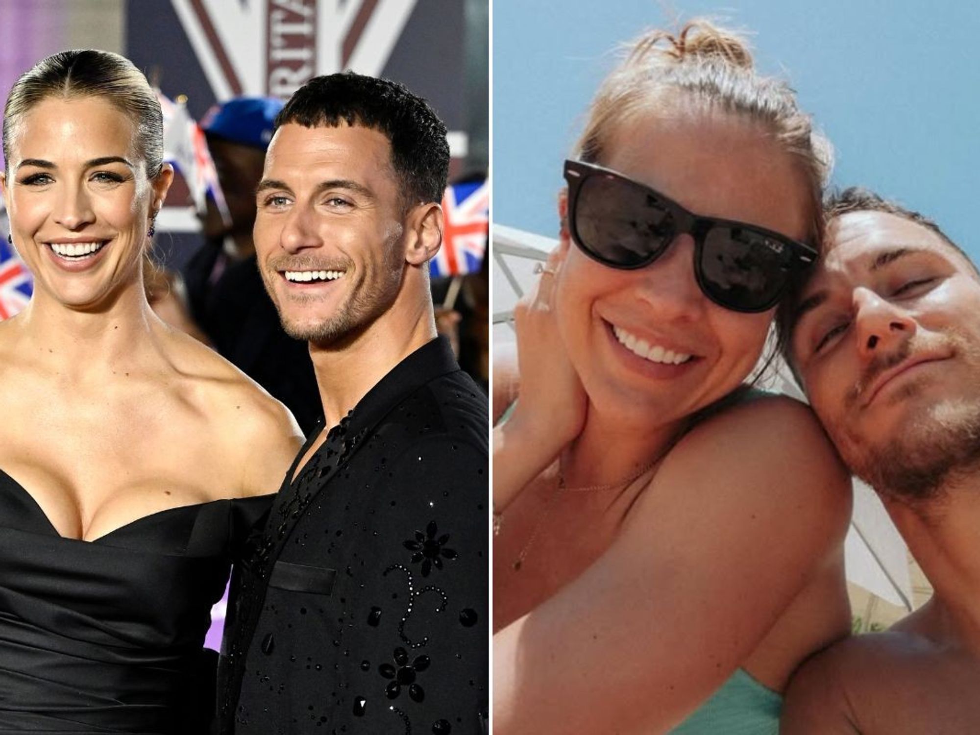 Gorka Marquez and Gemma Atkinson