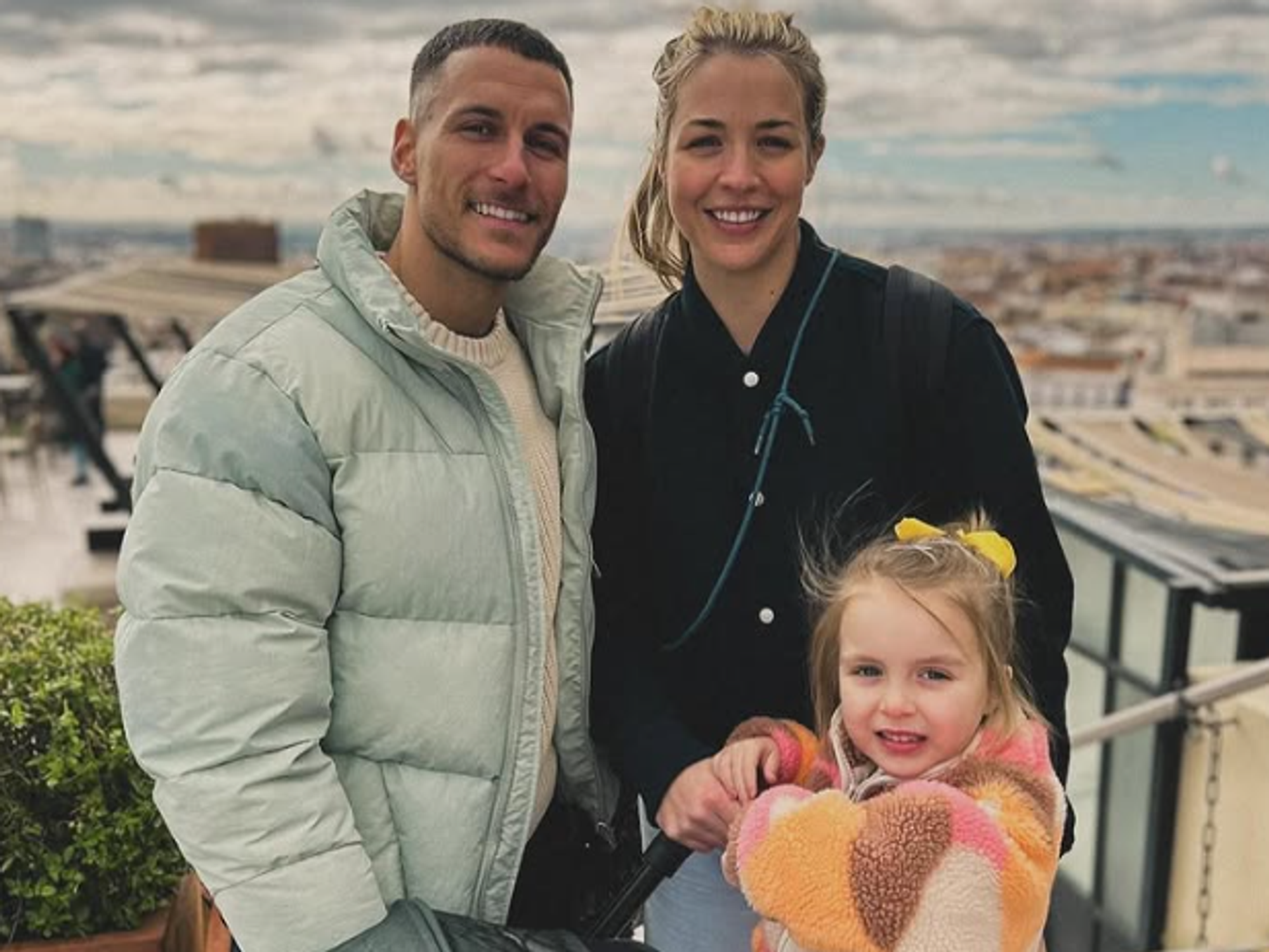 Gorka Marquez and Gemma Atkinson