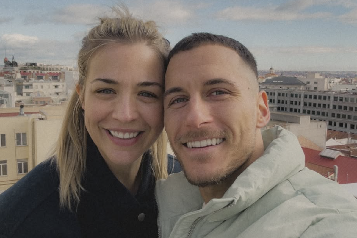 Gorka Marquez and Gemma Atkinson