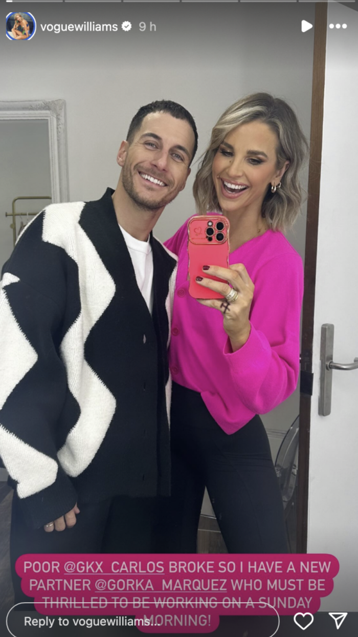 Gorka Marquez and Vogue Williams