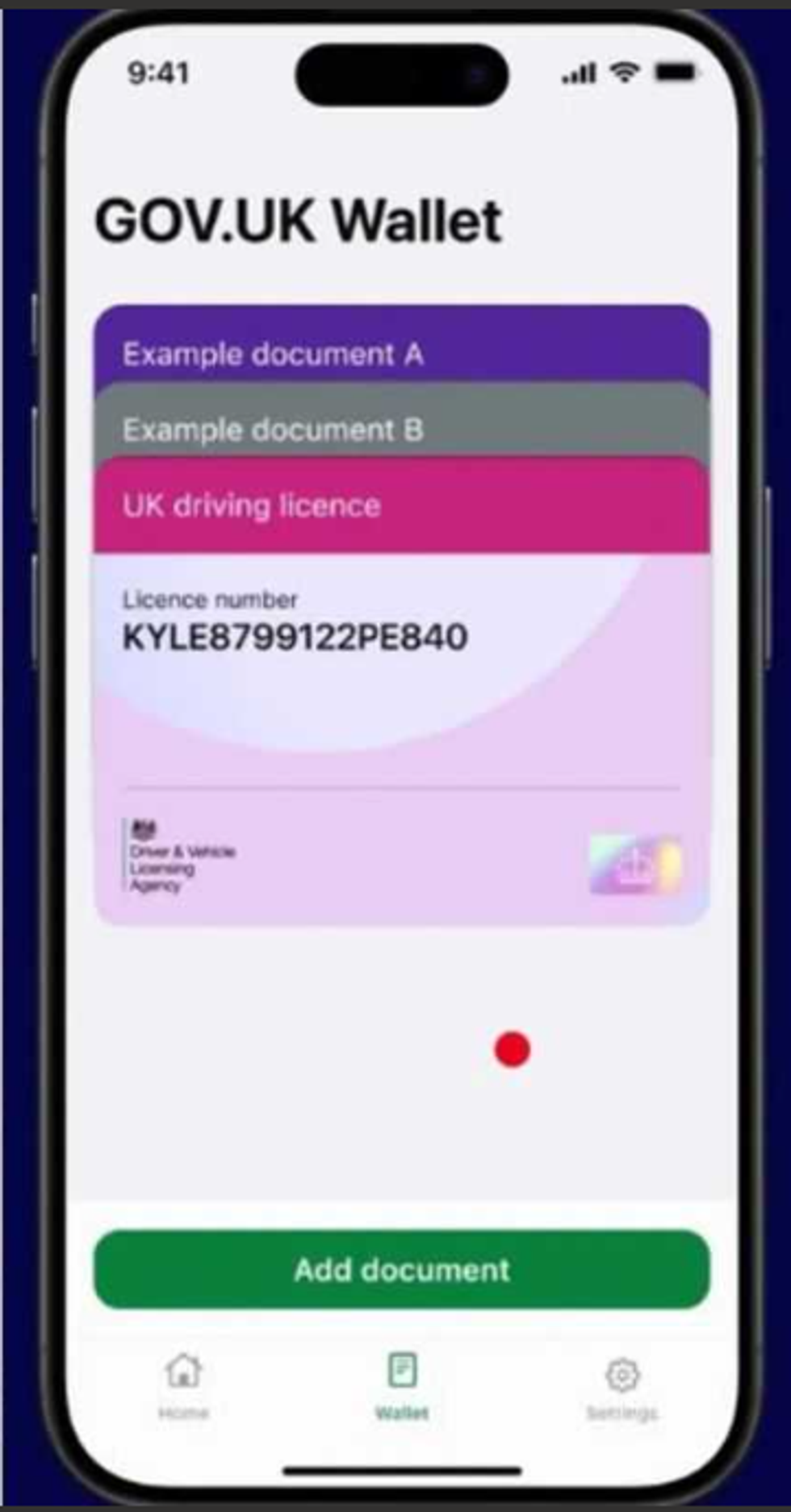 GOV.UK wallet
