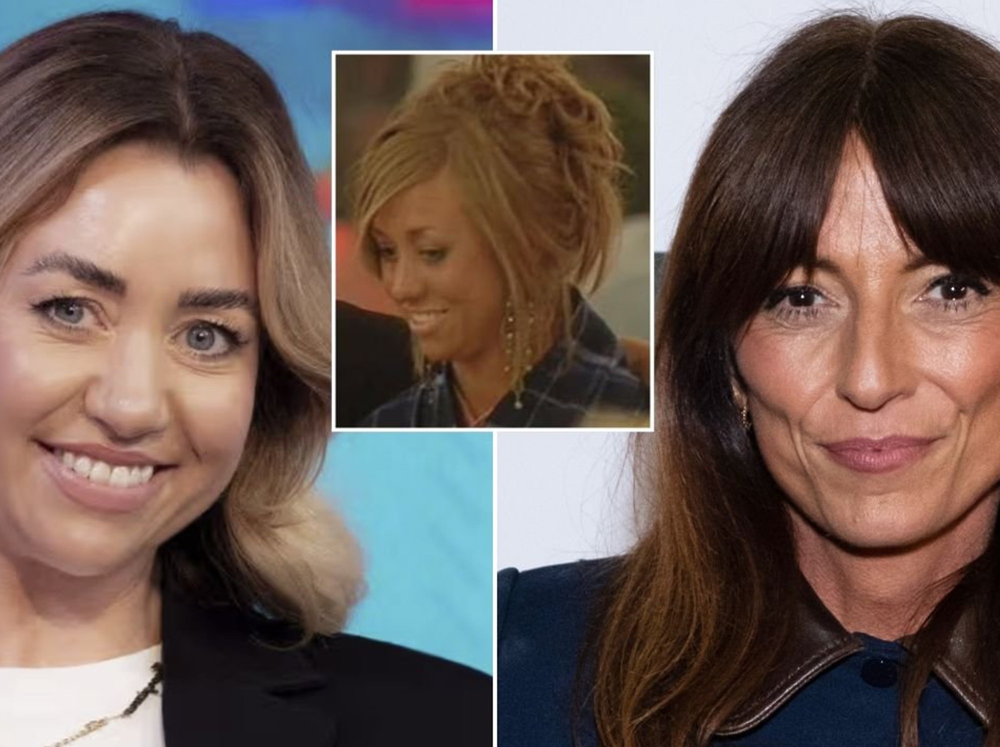 Grace Adams-Short and Davina McCall