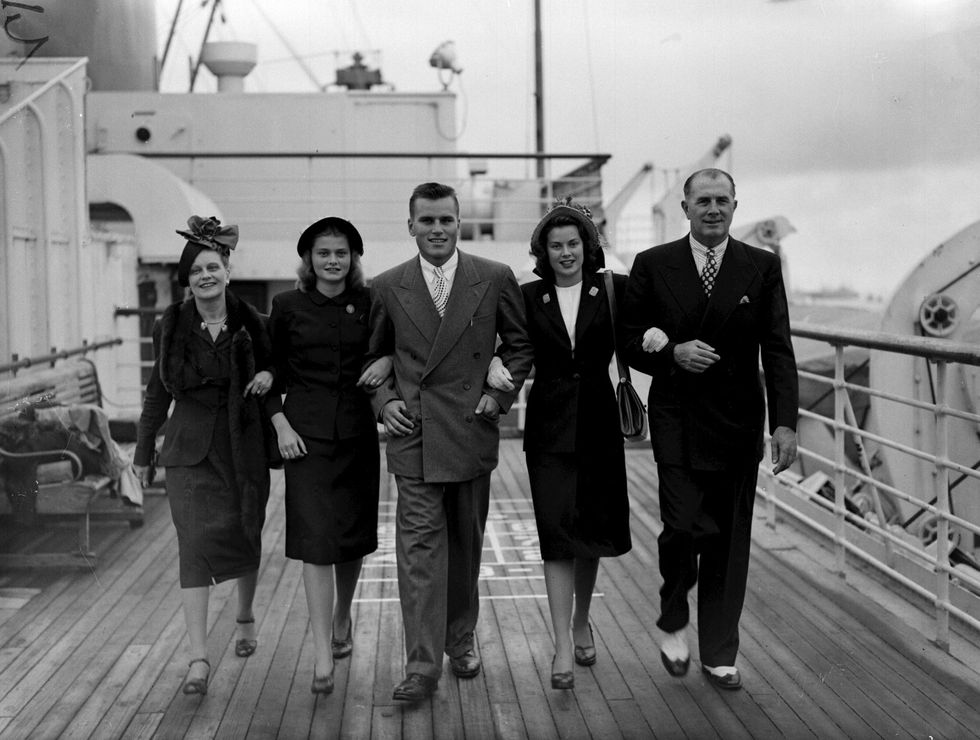 Grace Kelly and John Kelly Sr